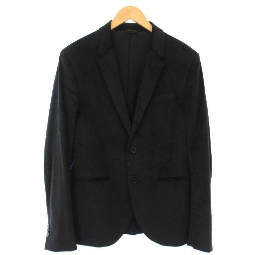 ニールバレット Neil Barrett テーラードジャケット コーデュロイ 50 黒 BGI83 7165 TK