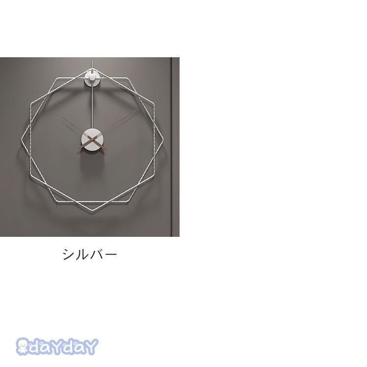 掛け時計 装飾 おしゃれ アナログ 時計 ウォールクロック 北欧 直径50cm 大きい 壁掛け ローマ数字 アンティーク シンプル 文字盤 モダン