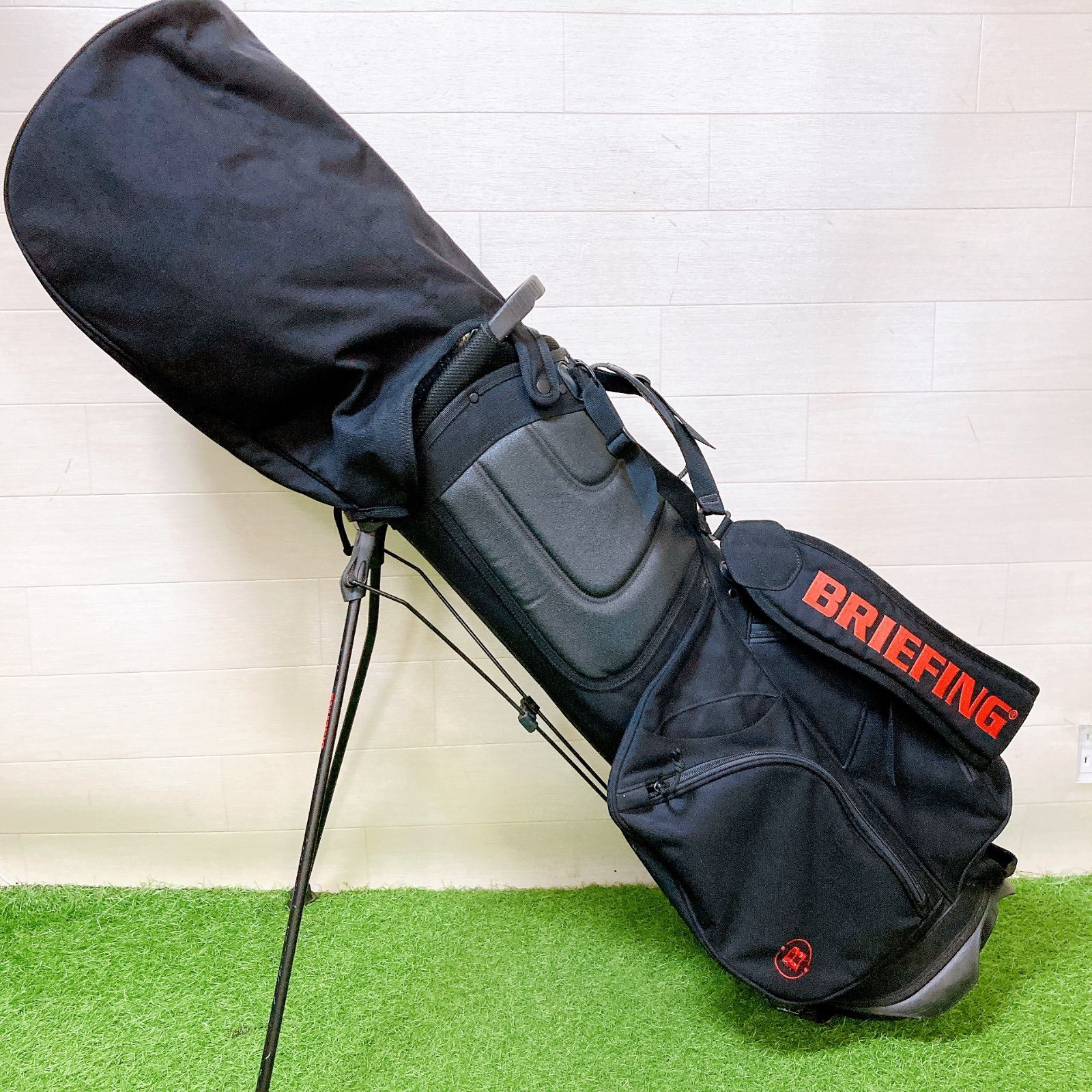 N 16.ブリーフィング ゴルフクラブケース キャディーバッグ スタンド式