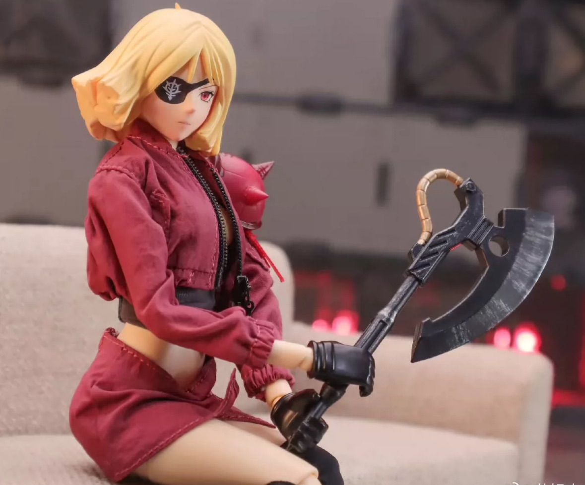 YIYA STUDIO 1/6 YIYA02 シャア 女性Ver. ザクガール 美少女