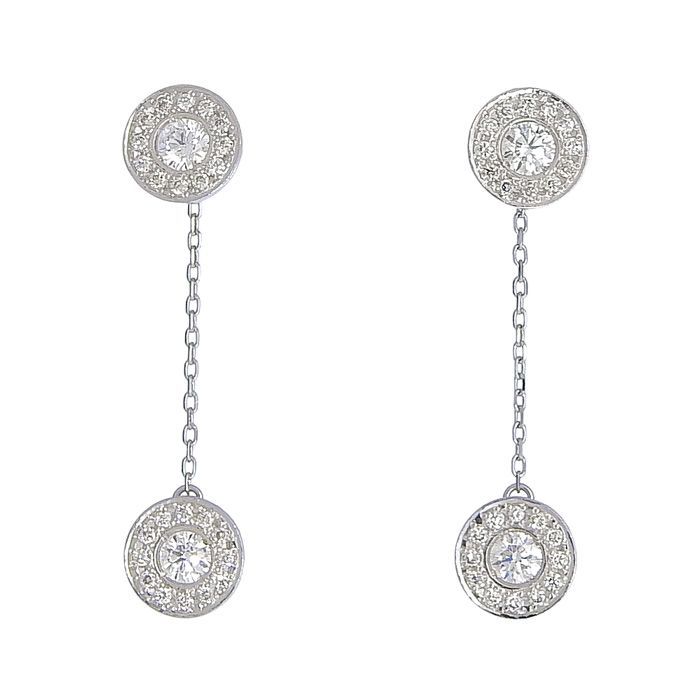 保証書付】フォーエバーマーク センターオブユニバース ダイヤピアス