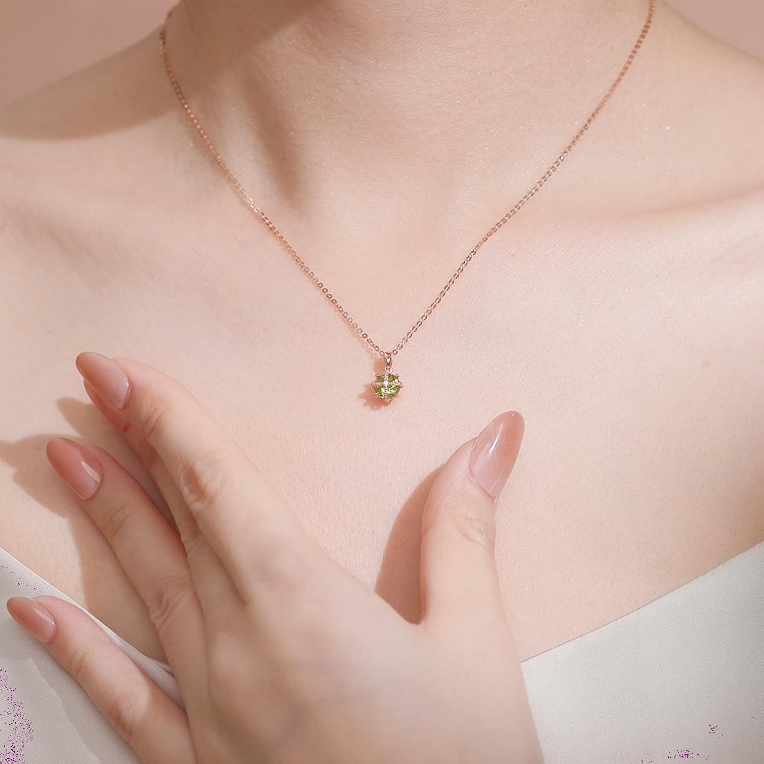 [FANCIME] K18 ピンクゴールド ネックレス レディース 高級 ジルコニア ハート ペンダント 揺れる 母の日 クリスマス 誕生日 記念日 FANCIME K18 ピンクゴールド 天然 ダイヤモンド ネックレス レディース