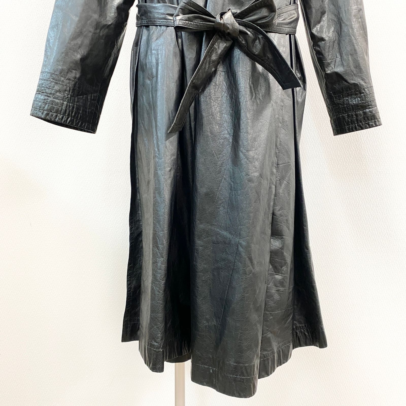 LUNA MATTINO ルナマティーノ レザーコート ブラック LUNA MATTINO ルナマティーノ ジャケット コート