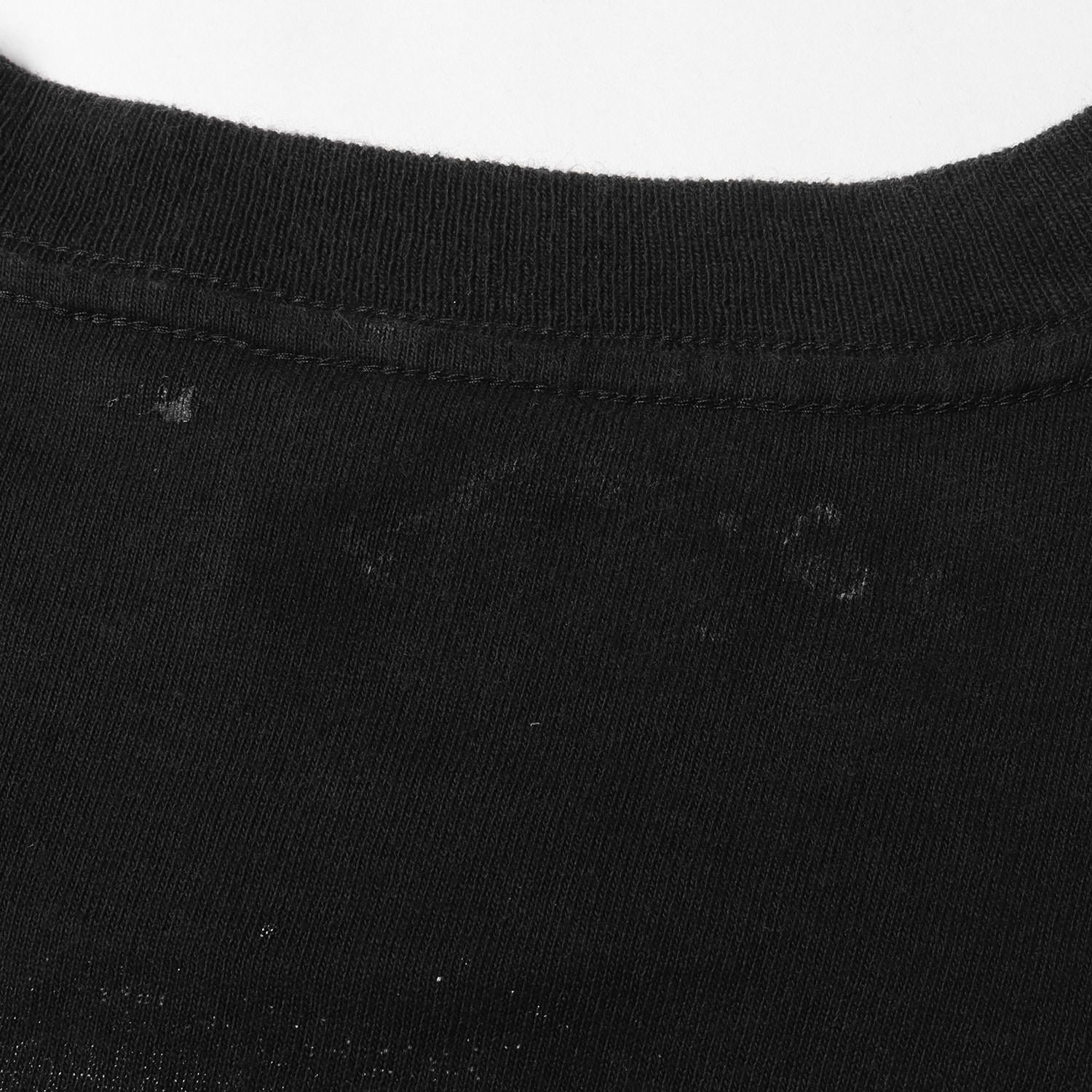 90s サンフランシスコ 全面転写フォト クルーネック 半袖 Tシャツ 90年代 USA製 BAY SIDE ベイサイド ブラック 黒 L アメカジ トップス カットソー 90s - 00s ヴィンテージ Vintage / Used【メンズ】