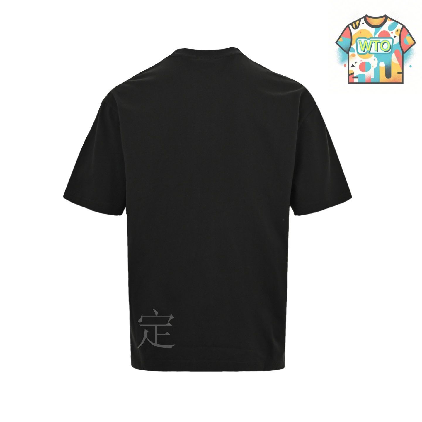 希少】BALENCIAGA バレンシアガ レイヤード 刺繍ロゴ Tシャツ L黒
