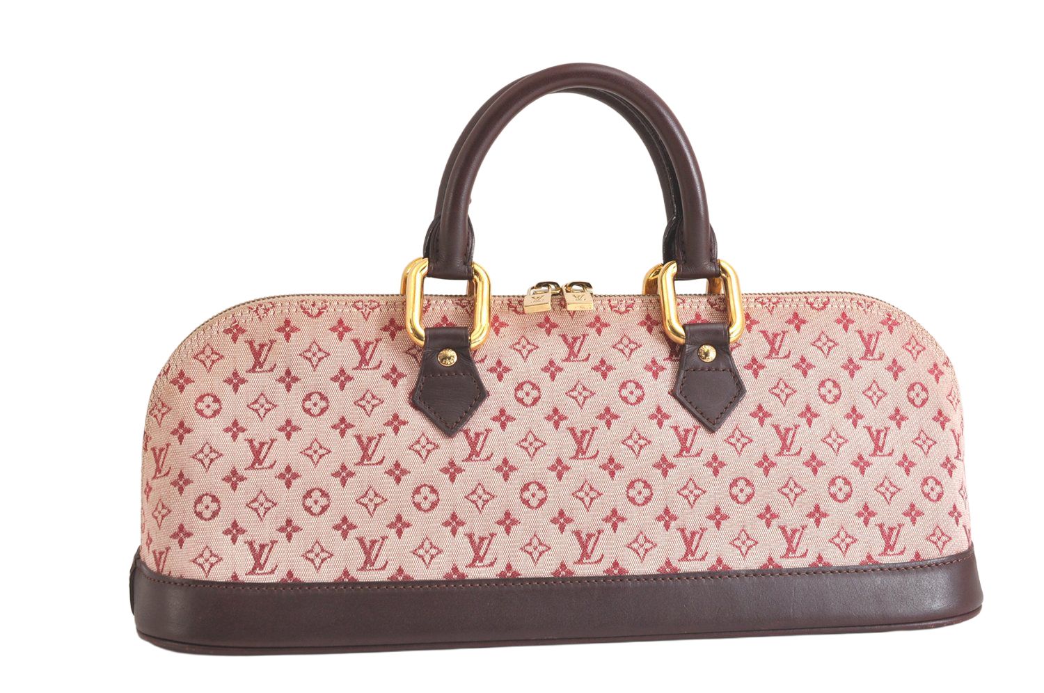 LOUIS VUITTON ルイヴィトン モノグラム ミニ アルマ ロン ハンドバッグ ピンク M92207 LV 2875N