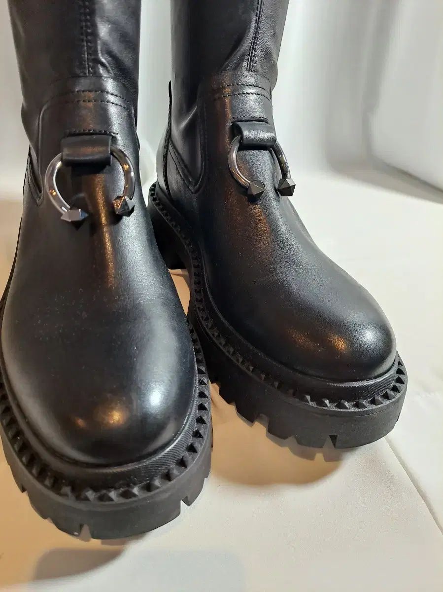 ASH アッシュ オーバ―ニ―ブーツ