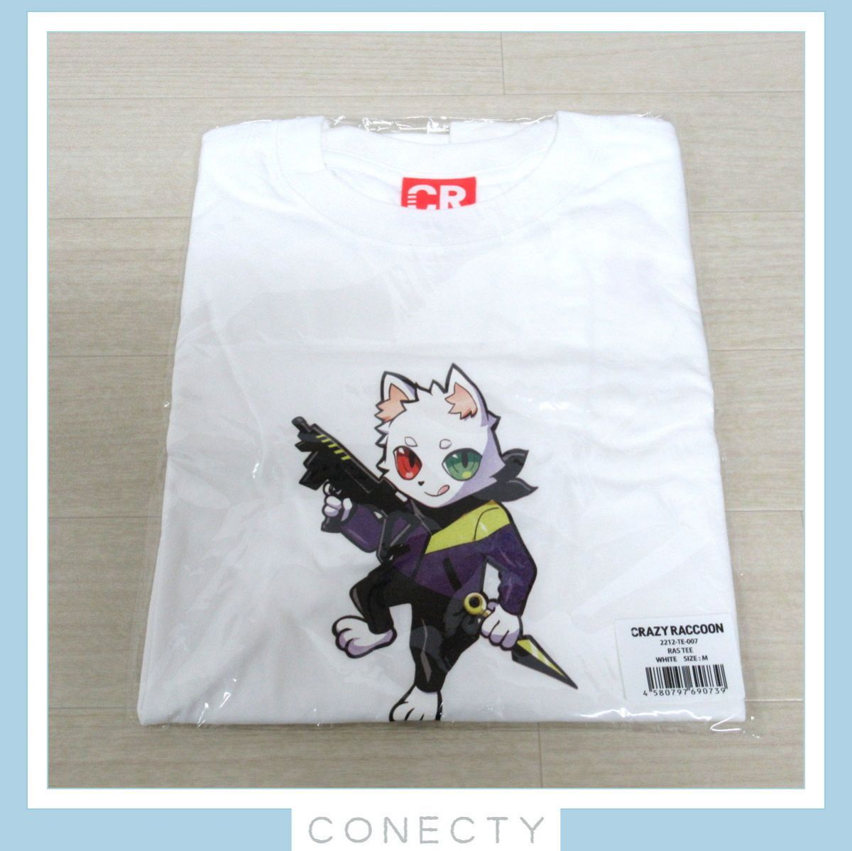 Crazy Raccoon Ras Tシャツ Mサイズ 新品【M3【SP