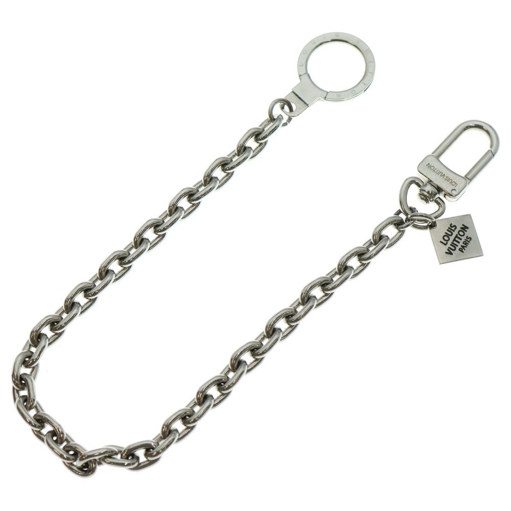 LOUIS VUITTON ルイヴィトン シェンヌアノクレXL キーホルダー キーリング シルバー チェーン メタル M65076