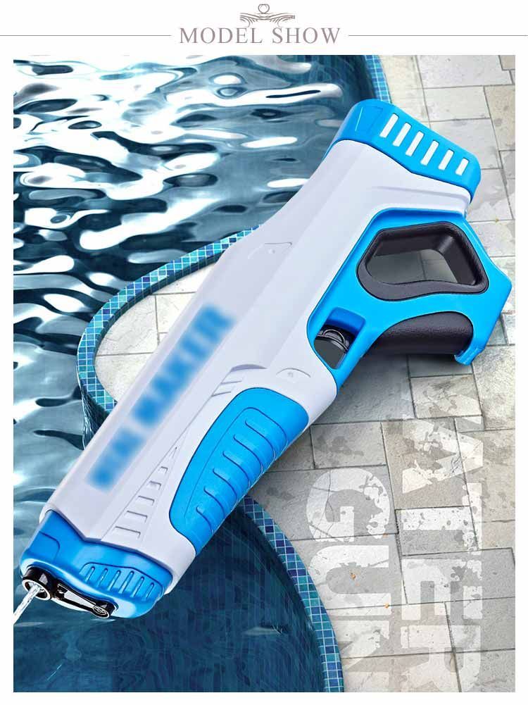 水鉄砲 電動 強力 ウォーターガン 大容量 500mL 最強 プール