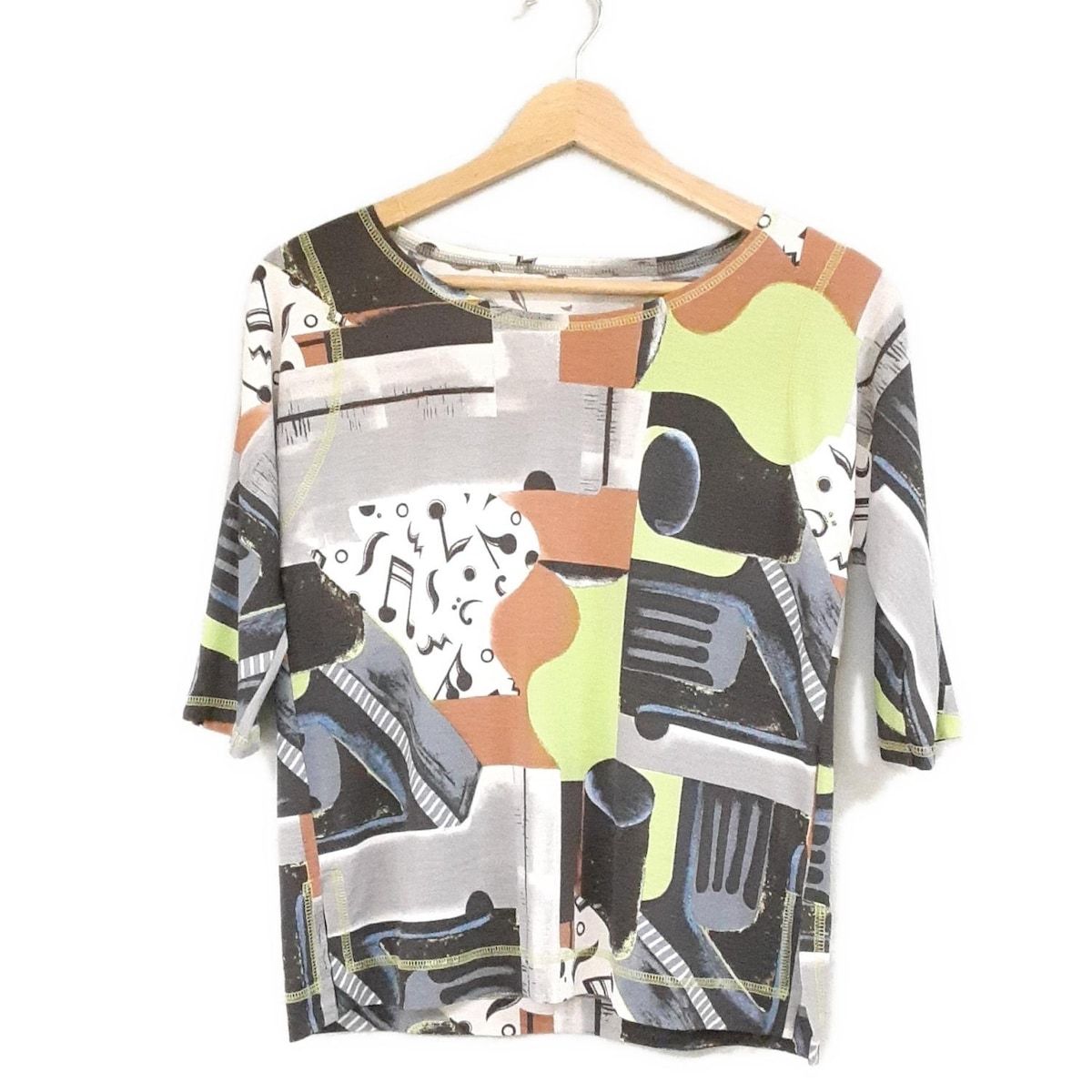 【美品】11号　HIROKO KOSHINO ニット　セットアップ　七〜八分袖 美品】11号HIROKO KOSHINO ニットセットアップ七〜八分袖