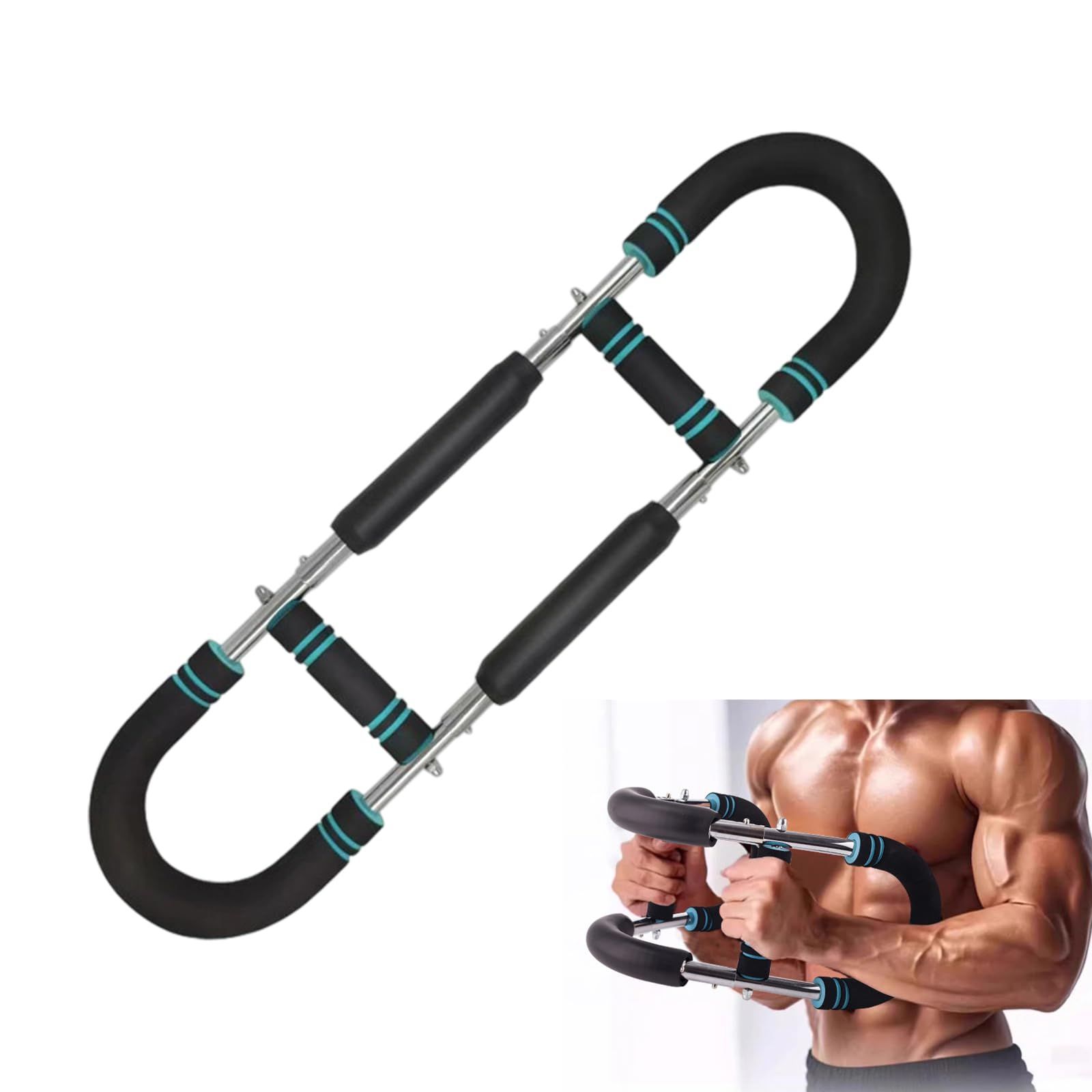 Simhoa 胸と腕のトレーニング、調節可能なポータブル