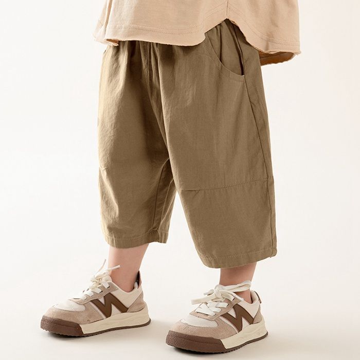 シェフパンツ キッズ ベビー パンツ ズボン ボトムス 夏 おしゃれ 子供服 男の子 女の子 ゆったり ナチュラル 韓国 子供服 男の子 保育園着 キッズファッション 韓国 ボトムス nchangguo25