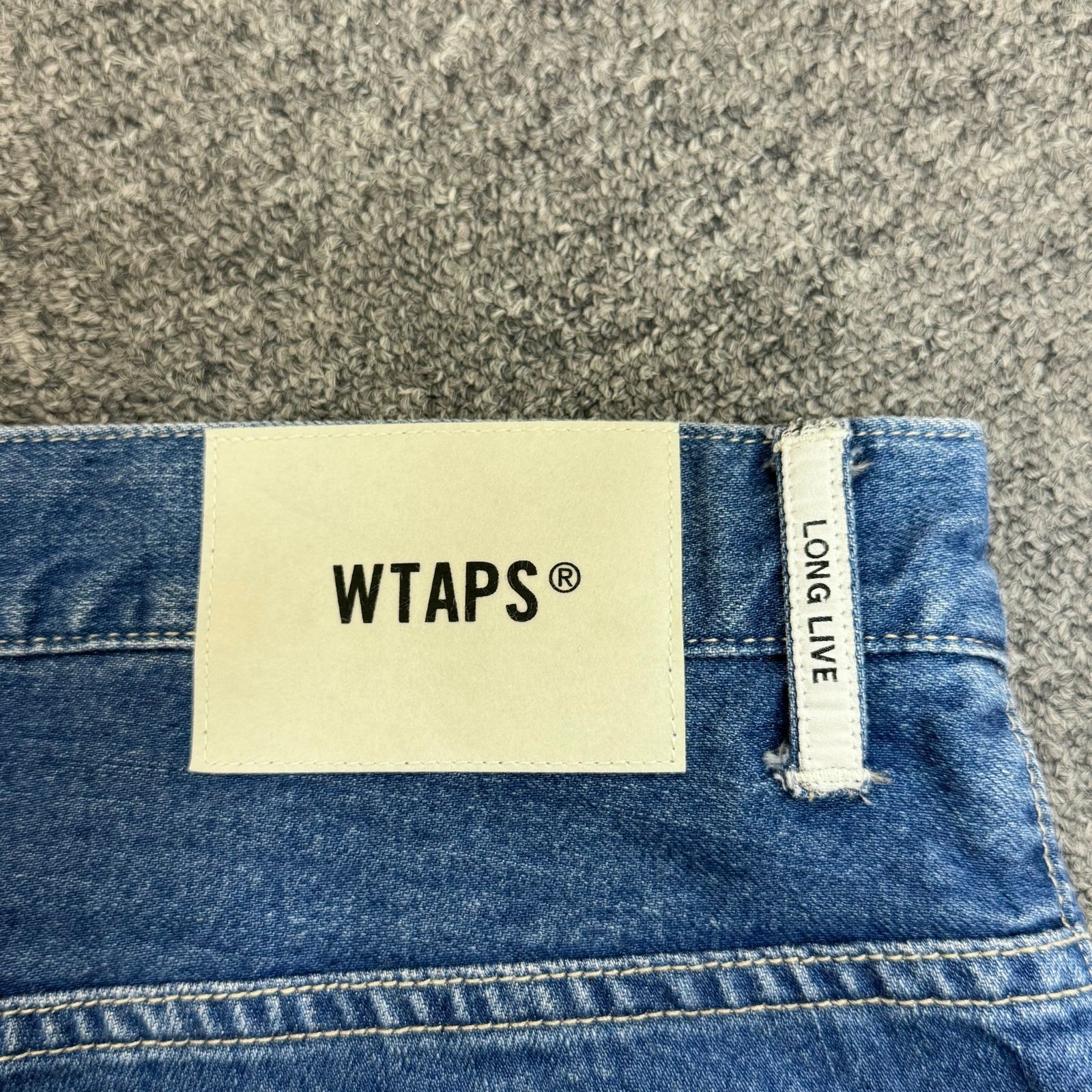 WTAPS 22AW BLUES STRAIGHT TROUSERS INDIGO ストレート デニム パンツ 