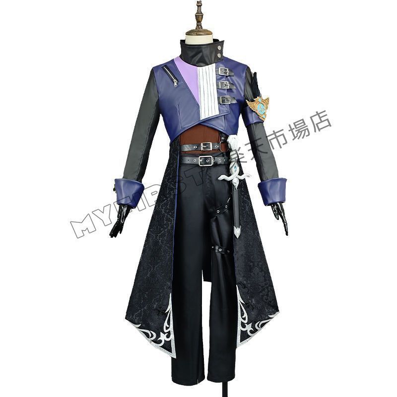 第五人格コスプレ衣装 病患 湖中影 心理学者 銀騎士 高品質 フルセット アーマーデザイン 3D装飾入り ゲームキャラクター 漫展