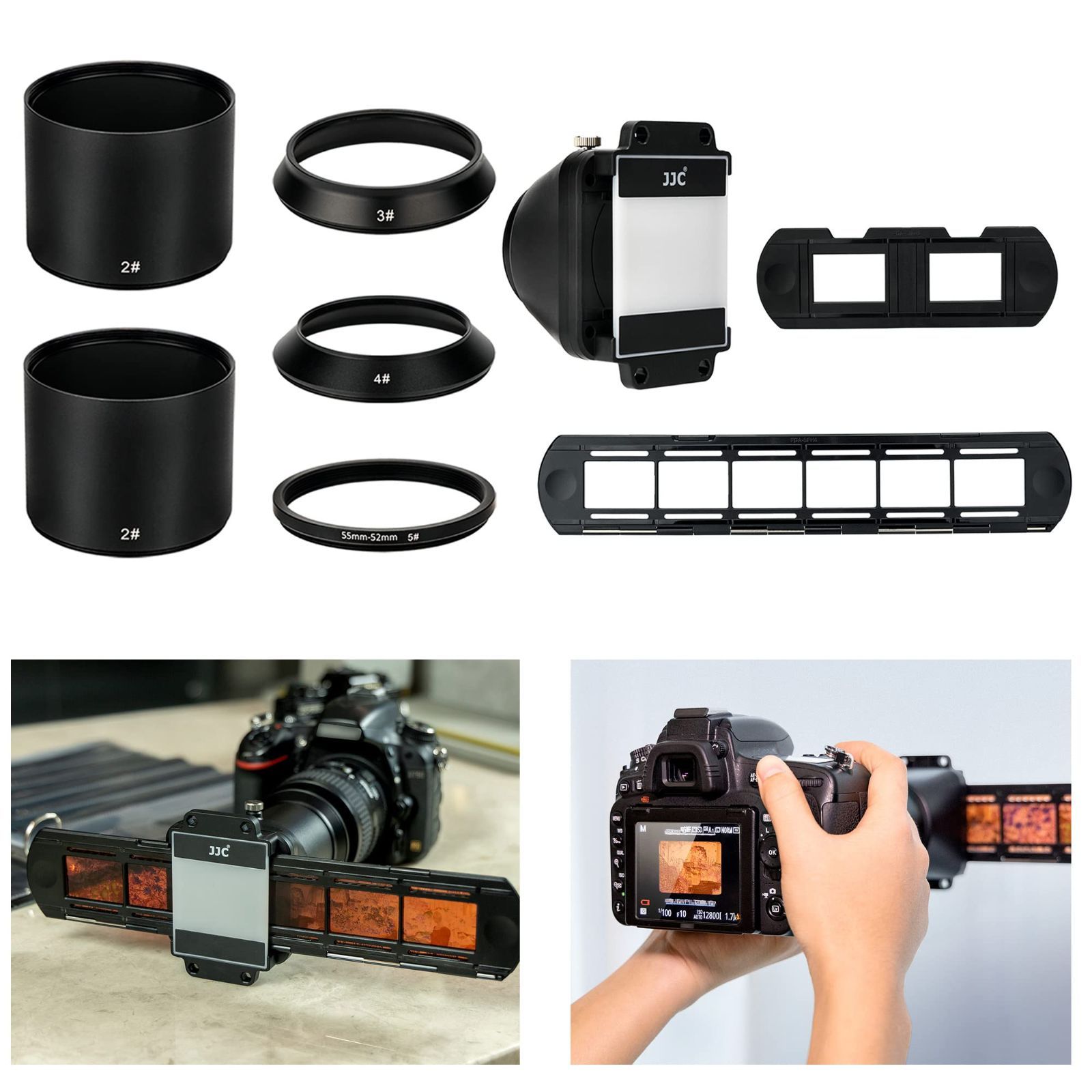 【人気商品】データ化 フィルム フィルム フィルム ABS製 Nikon 調光可能 フィルライト デジタル化 ネガ 対応 D850 フィルムデジタイズ 付き ホルダー スキャナー ネガフィルム ES-2 フィルムスキ