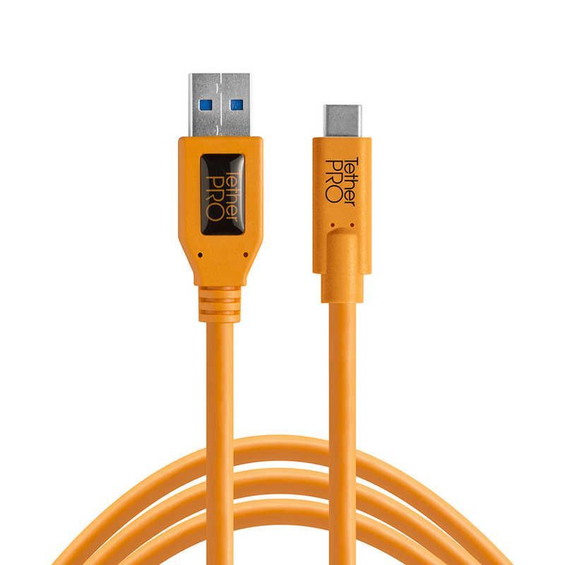【 新品 未開封 】 テザーツールズ　ＴｅｔｈｅｒＰｒｏ　ＵＳＢ　３．０　ｔｏ　ＵＳＢ－Ｃ１５（４．６ｍ）　ＯＲＧ　CUC3215-ORG 未使用 送料無料