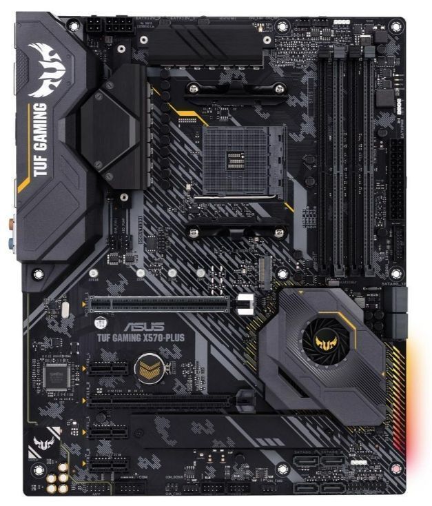 ASUS TUF GAMING X570-PLUS PCIe 4.0 SATA 6Gb|s ATX Motherboard