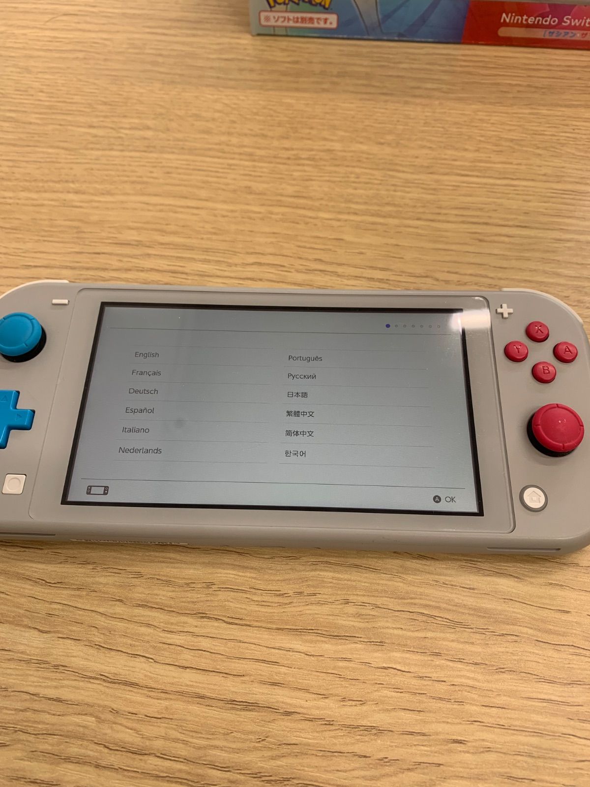 Nintendo Switch Lite 青 ACアダプター付き（初期化済） 初期化済み】美品 ニンテンドースイッチライト 青 ACアダプター