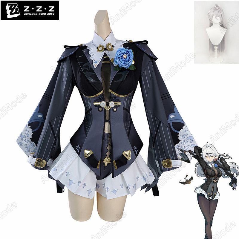 ゼンレスゾーンゼロ 儀玄/イーシェン コスプレ衣装 ウイッグ付き