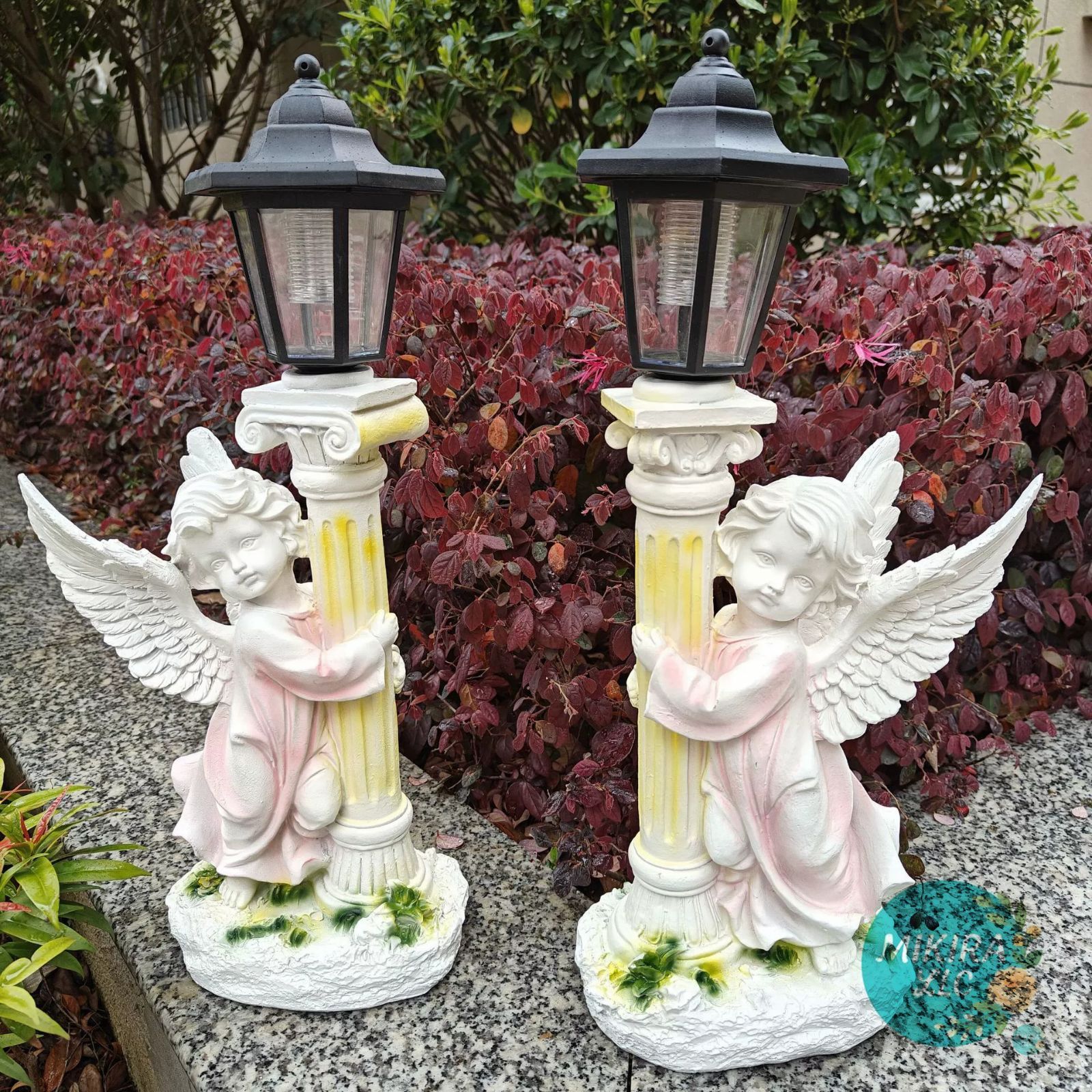 ベランダ　お庭　インテリア　可愛い　天使像　ガーデニング ベランダ お庭 インテリア 可愛い 天使像 ガーデニング ガーデン