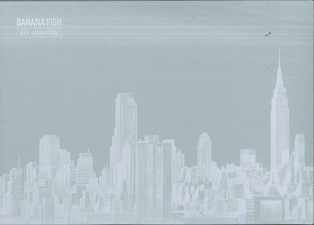 MAPPA KEY-ANIMATION BANANA FISH原画集 MAPPA KEY-ANIMATION BANANA