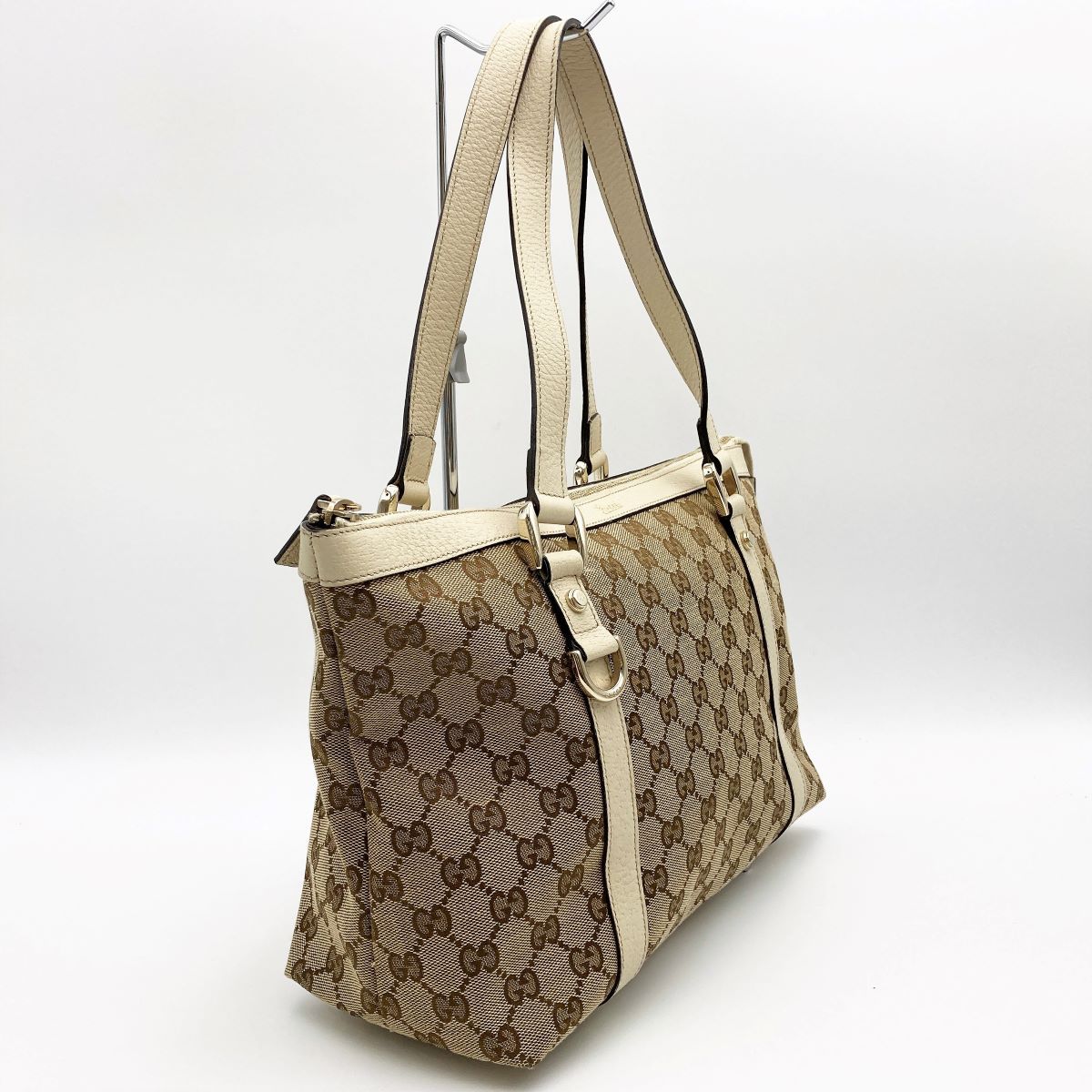 美品 GUCCI グッチ GG柄 トートバッグ ショルダーバッグ 肩掛け