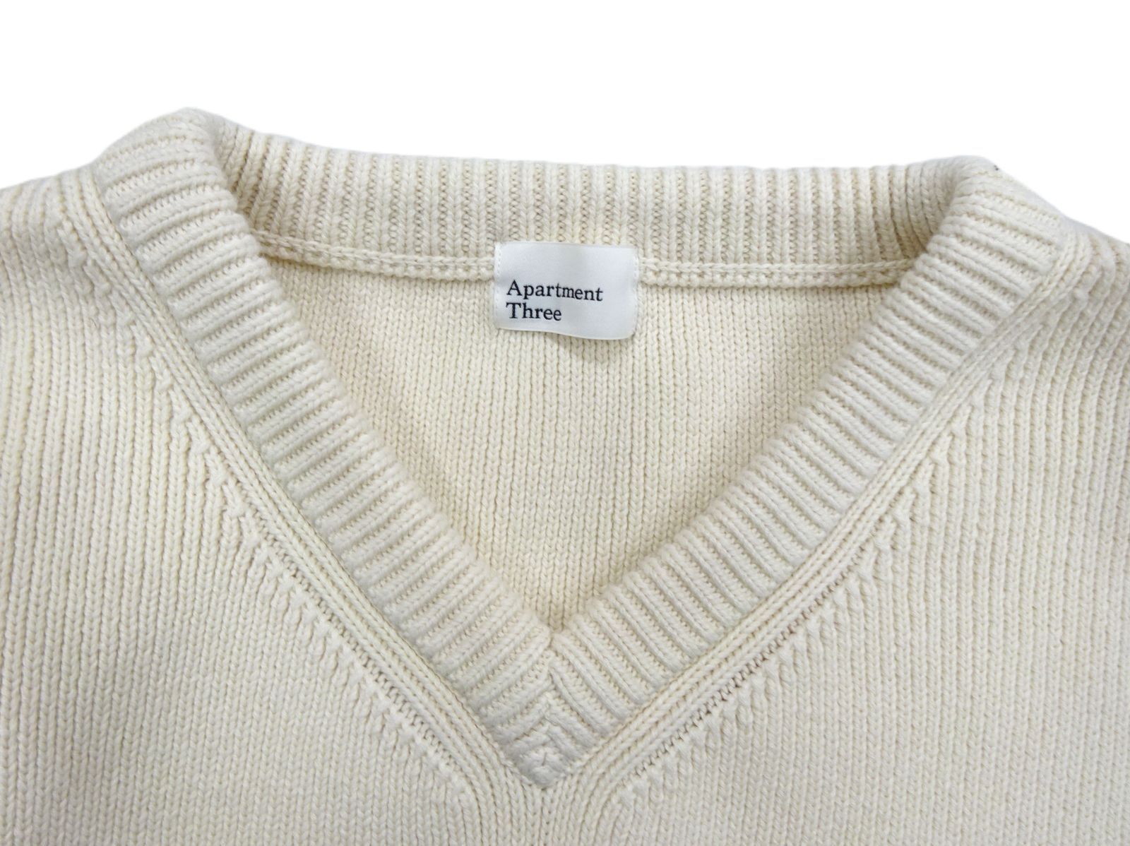 Apartment Three - ケーブルニット（ネイビー）（サイズ2） apartment