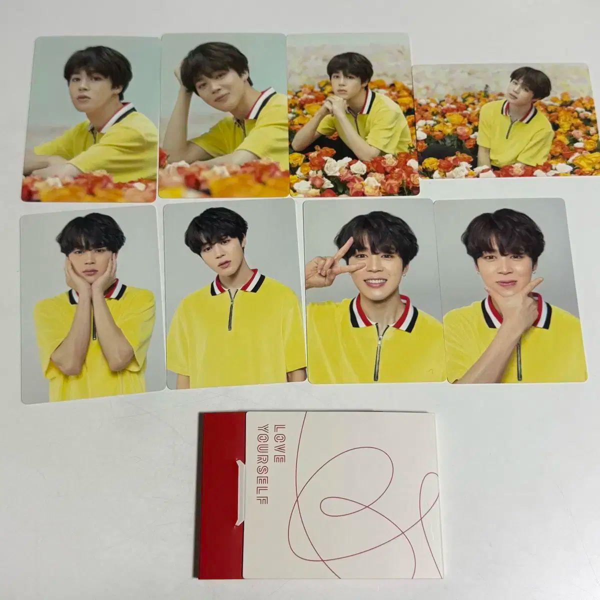 ジミン(JIMIN・パクジミン) 日本 LOVE YOURSELF ミニ トレカ ミニ フォトカード 全メンバー jimin mini photocard