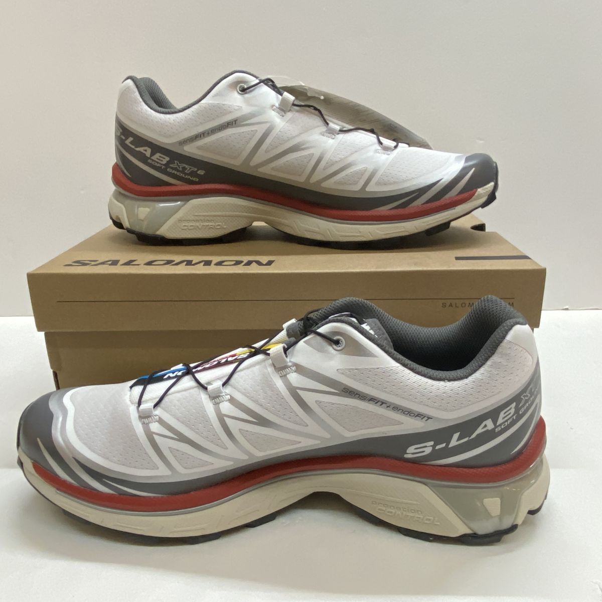 salomon x atmos xt-6 鶴 白 27cm salomon x atmos xt-6 鶴 白 27cm アトモス × サロモン - 