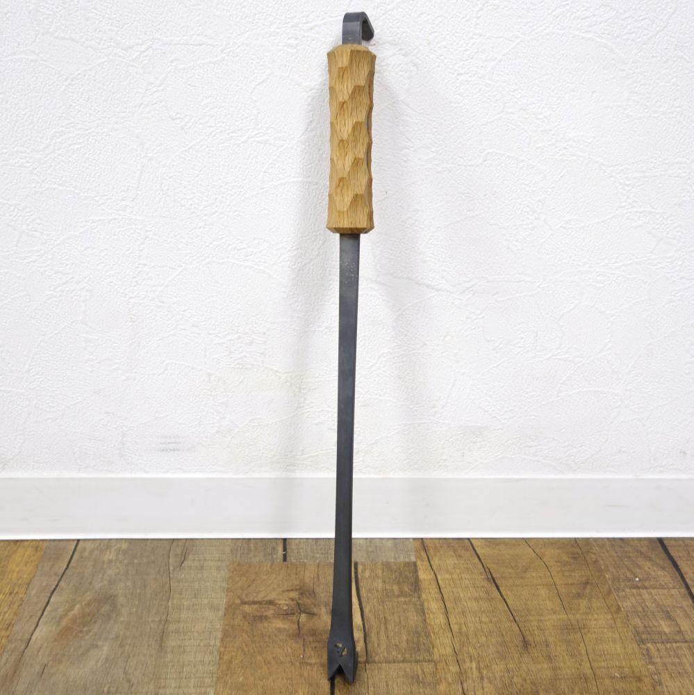 美品 アシモクラフツ Asimocrafts tsuru_s_asi 火かき棒 - メルカリ