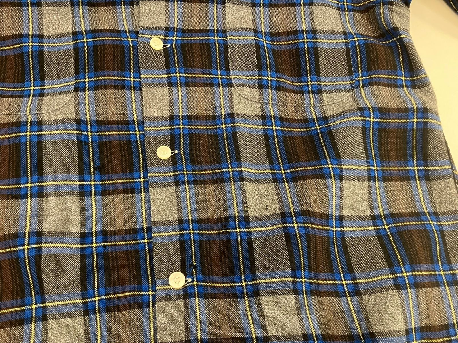 50s〜60s Brent(ブレント) ウールシャツ ビンテージ　筆記体タグ ヴィンテージ vintage 50's~60's 50~60年代 BRENT ブレント 筆記
