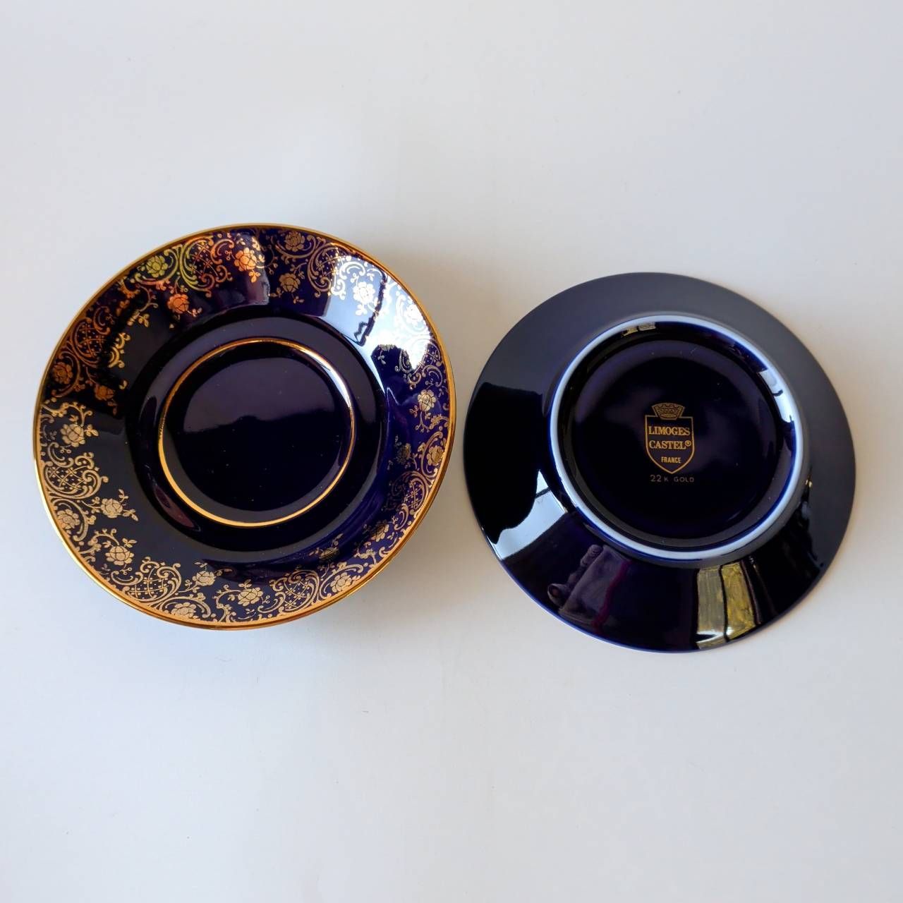 リモージュ カップ＆ソーサ― 鈴 シュガーポット 小物入れ 6客 3点 目立った汚れなし SKLAD-KIRPICHA_RU