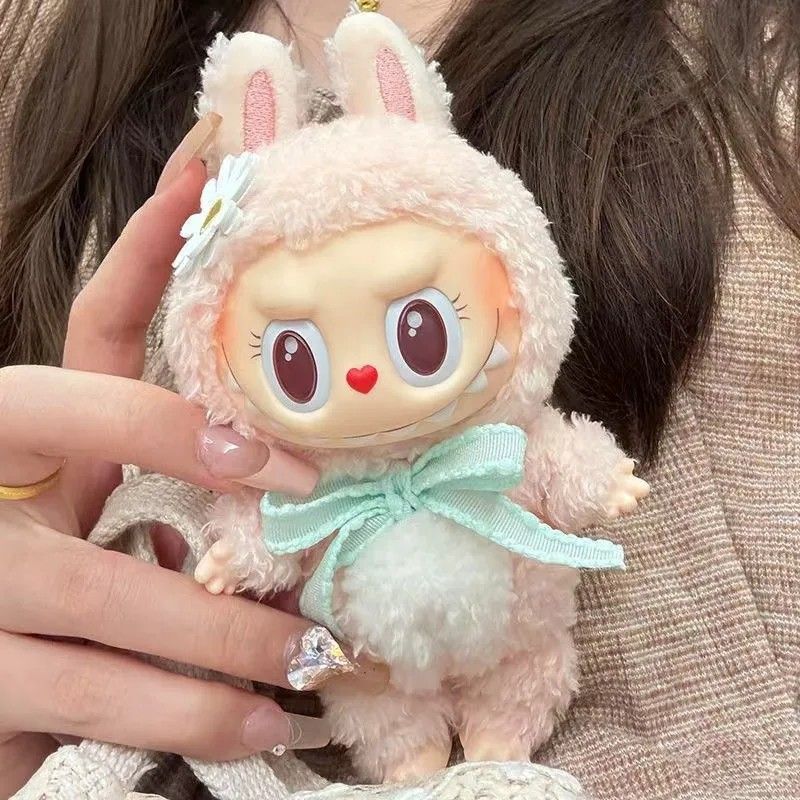 labubu ラブブ ぬいぐるみ Ver.3 ピンク 1/3スケール 約30cm