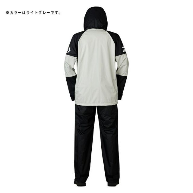 ダイワ DR-3224 RAINMAXシールドレインスーツ ライトグレー 2XL | 釣具