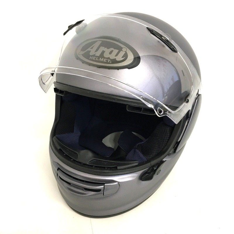 Arai Astro GX プラチナグレー クリアシールド付き　59-60サイズ Webike | Arai アライ ASTRO-GX [アストロジーエックス プラチナ