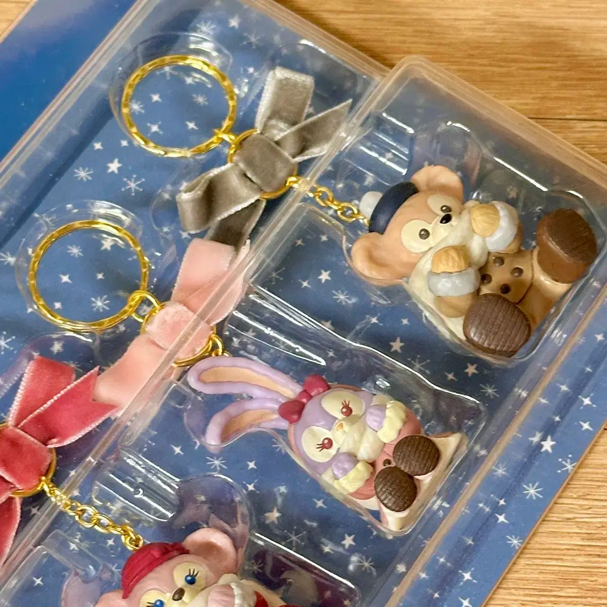 ♥️ディズニーシー♪ダッフィー＆フレンズ ぬいぐるみチェーンセット♥️ ダッフィー - ディズニーシー園内限定・最新作⭐ダッフィー&フレンズ