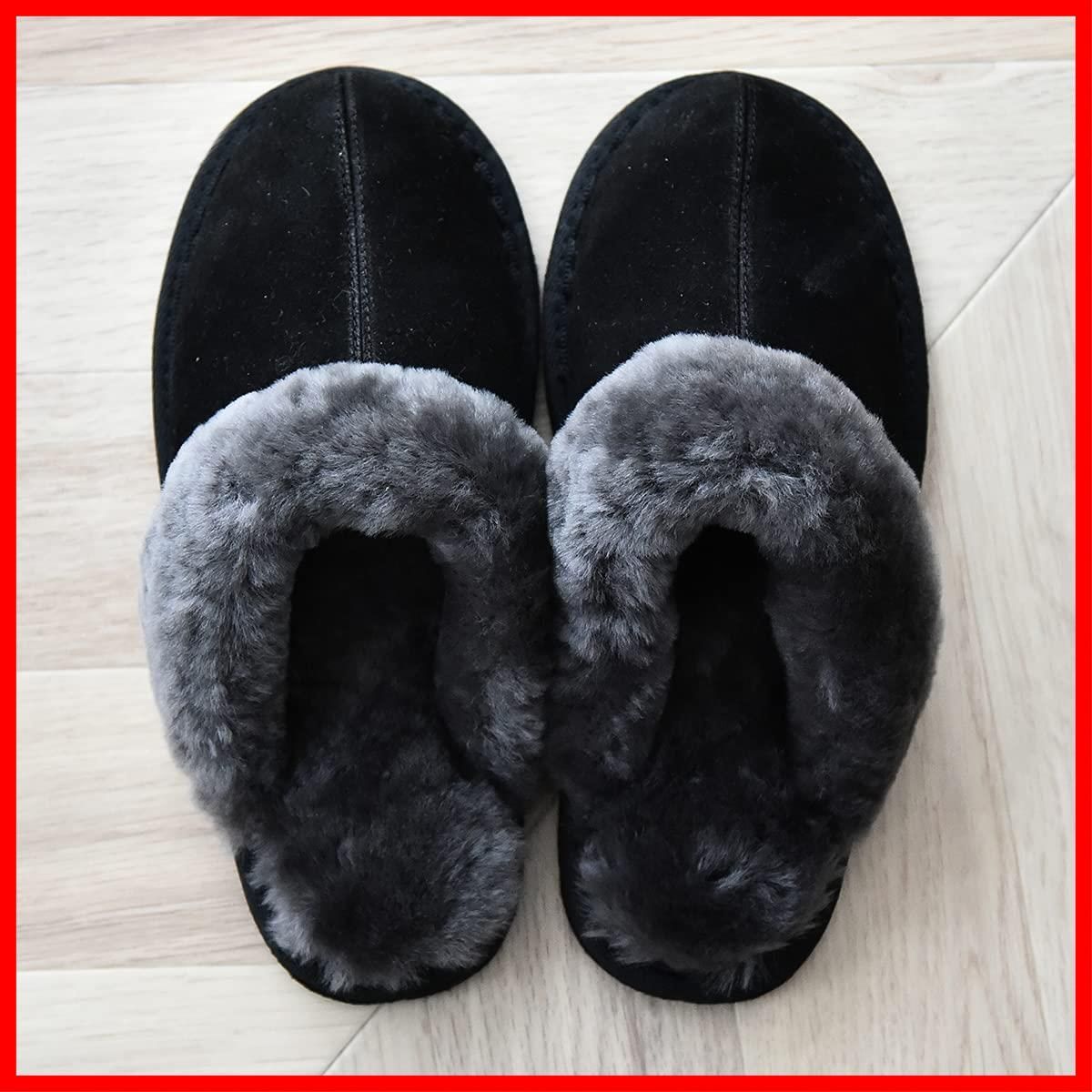 【特価セール】スリッパ おしゃれ あったか 天然素材 ルームシューズ 人気 ムートン 冷え対策 高級 寒さ防止 ニュージーランド・オーストラリア産 蒸れない リアルファー ふわふわ ムートンスリッパ もこもこ