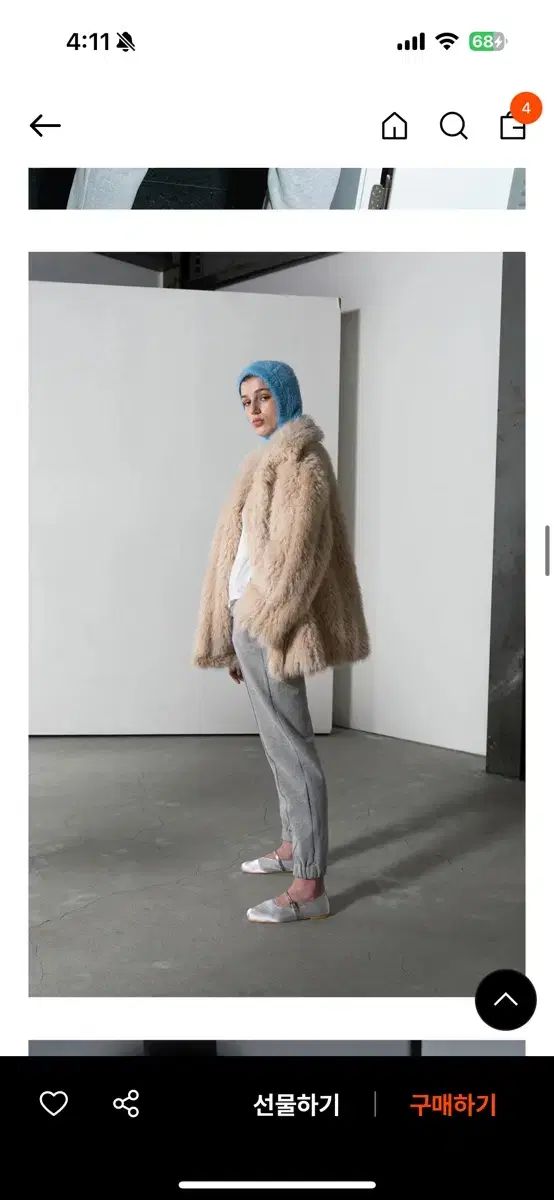 320ショールーム フェイクファー ジャケット