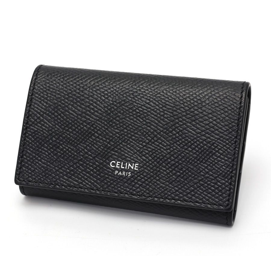 セリーヌ | CELINE 6連 キーケース 10K103BEL.38SI グレインドカーフスキン ブラック 商品番号 S-157858