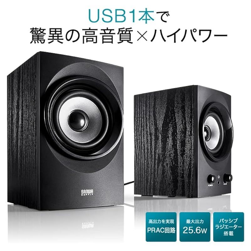 Sanyun SW228BT 80Wアクティブブックシェルフスピーカー Sanyun SW228BT 80Wアクティブブックシェルフスピーカー