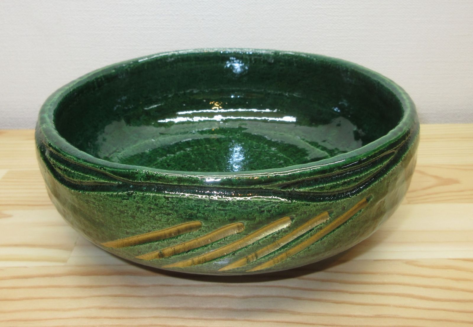 逢絢亭・新品】茶道具 水屋道具 灰器 青楽 風炉用 松楽