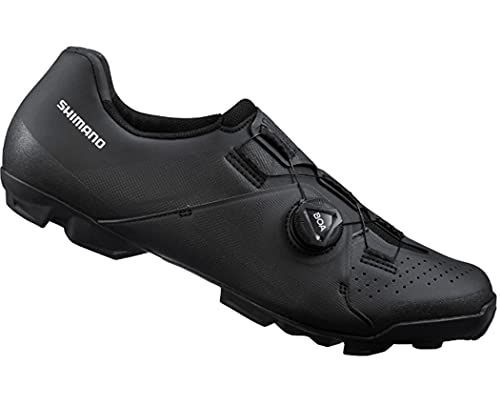 ワイド 45.0(28.5cm)_ブラック シマノ(SHIMANO) サイクリングシューズ XC300 SPD MY2022 ブラック ワイド 45.0(28.5cm)