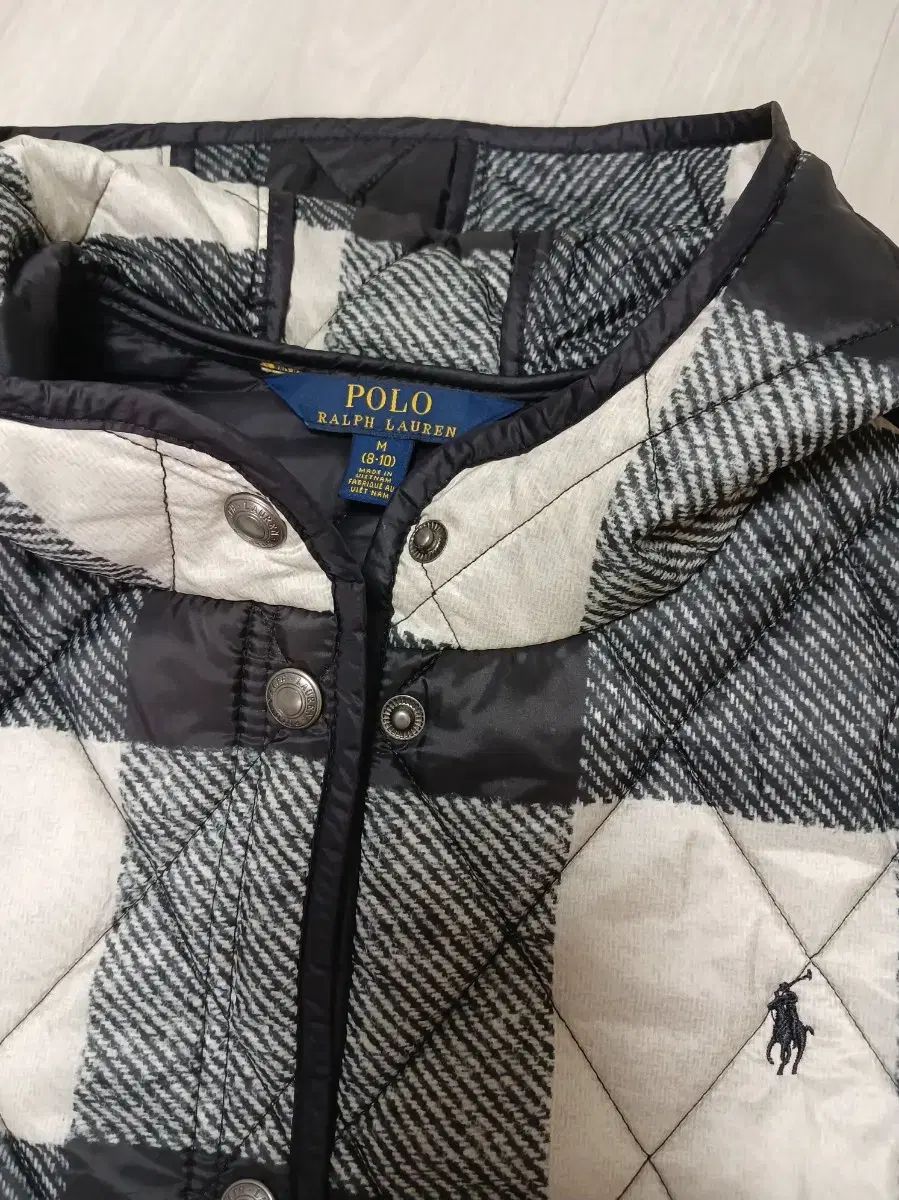  ポロ Ralph Lauren ラルフローレン トゥイーン チェック キルティング フード ジャケット 8 10 その他 ジャケット ブルゾン