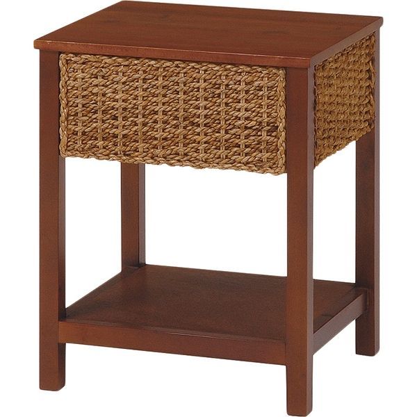 サイドテーブル おしゃれ アジアン アバカ製アジアンリゾート風サイド