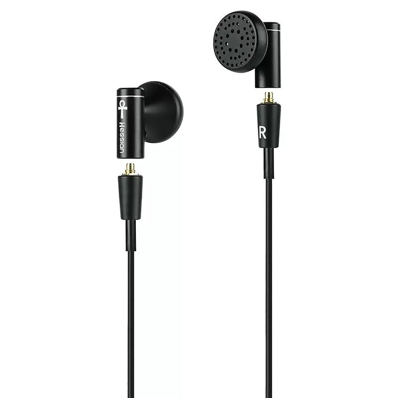AnsataフラットコードY型HiFiダイナミックインナーイヤーイヤホン リケーブル