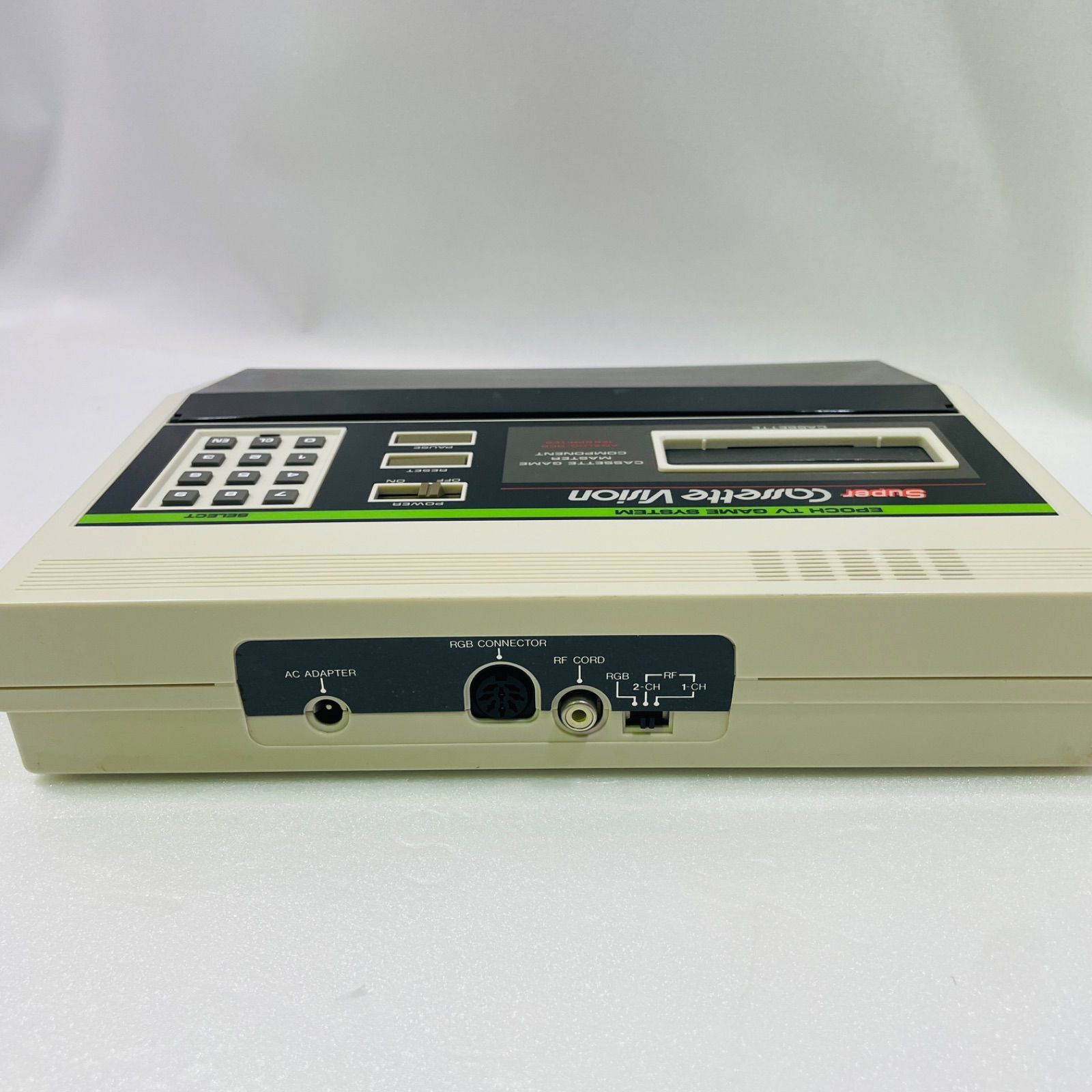 スーパーカセットビジョン エポック社のTVゲーム ジャンク品