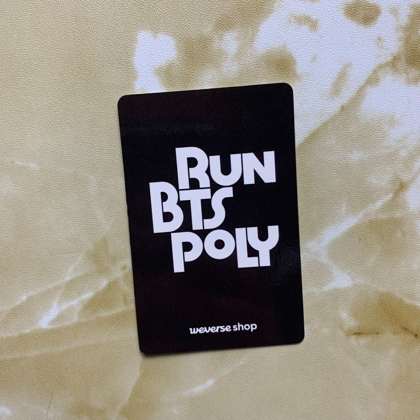 狡猾な BTS JIMIN ジミン RUN POLY HIGHLIGHT PACK 者対象Highlight イベント 当選 トレカ