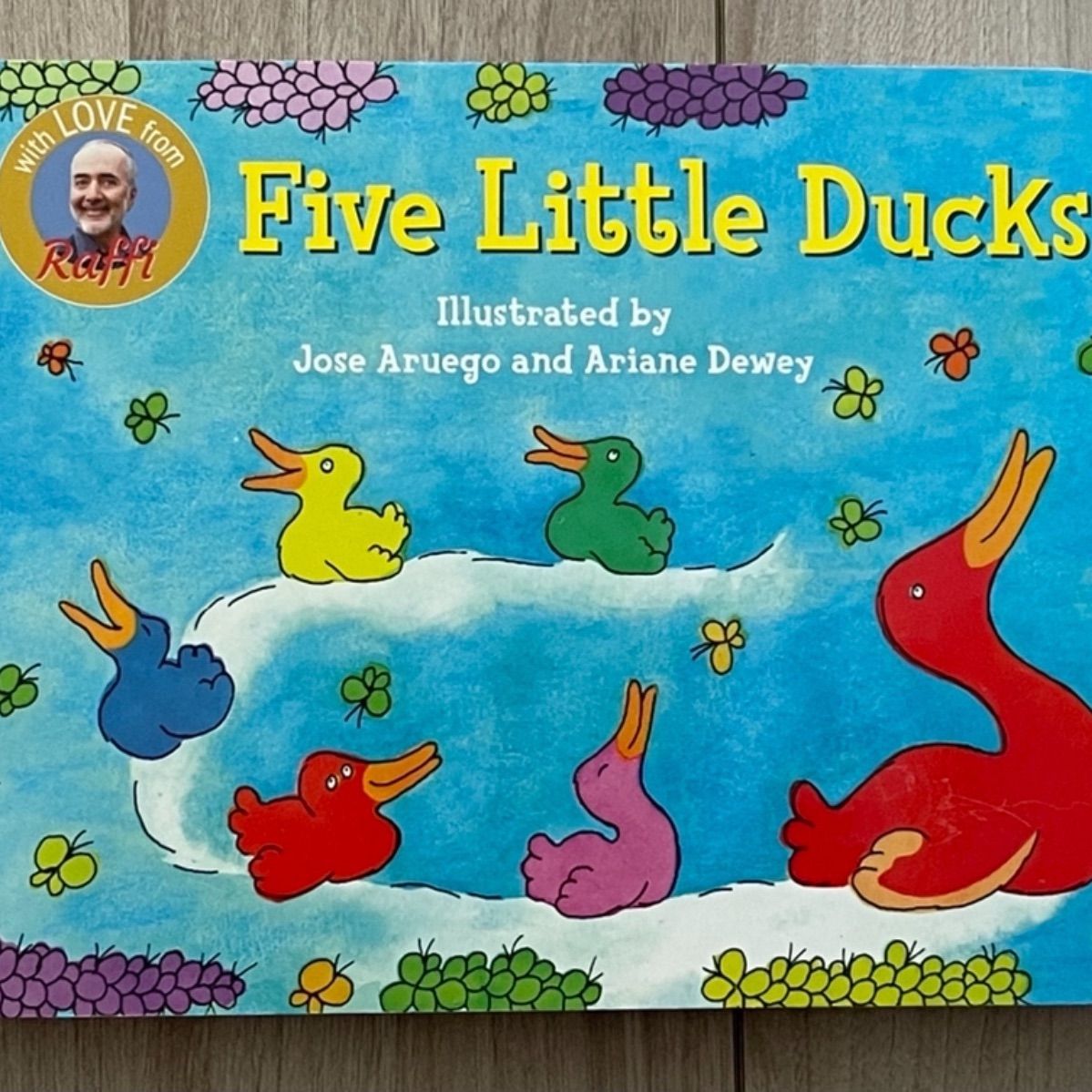 英語絵本　Five Little Ducks