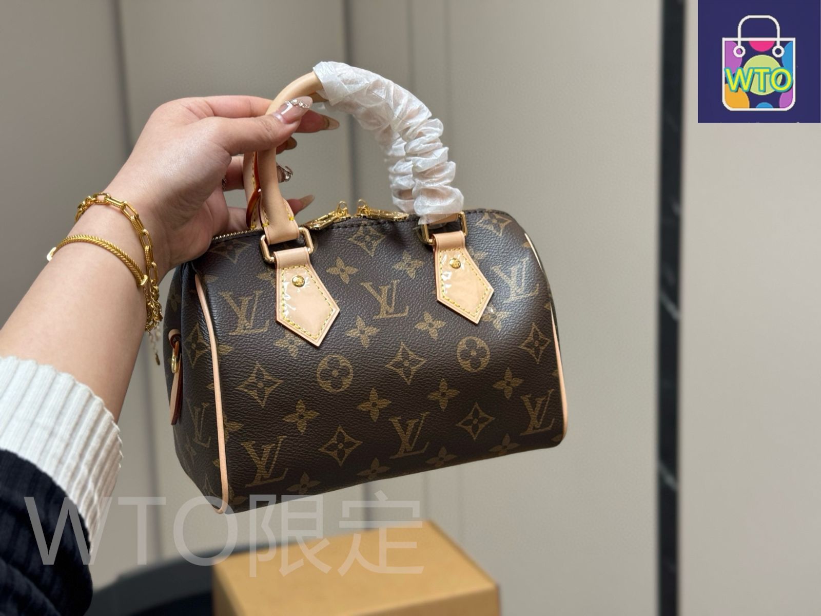 ☆限定デザインが可愛い☆ルイヴィトンハンドバック スピーディ LOUIS VUITTON ルイヴィトン 村上隆コラボ LV × TM スピーディ
